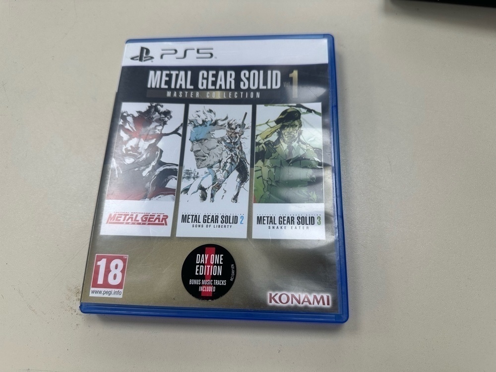 Игра Playstation 5 Metal Gear Solid Master Collection
