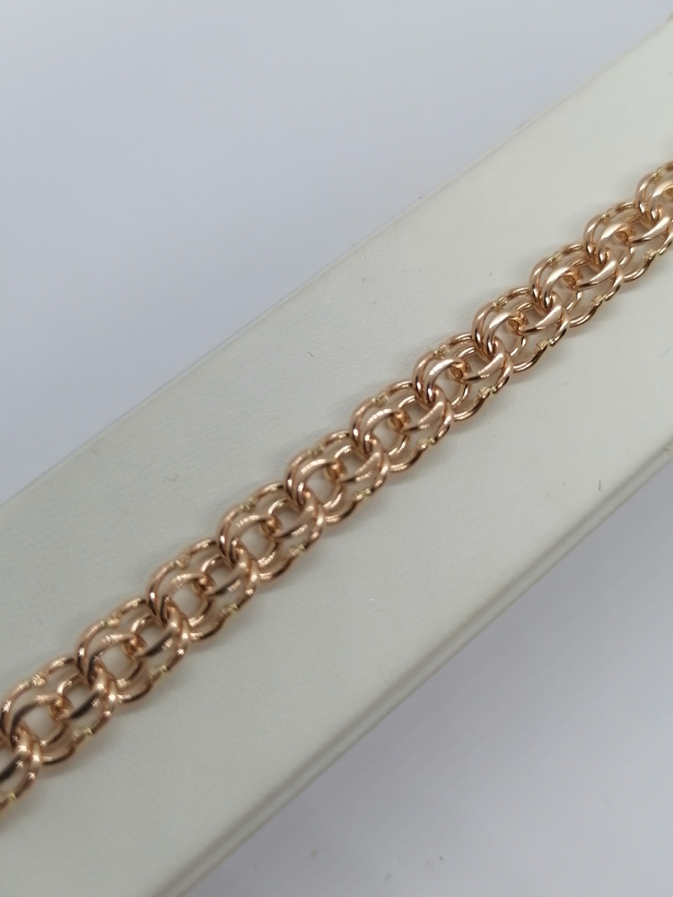 БРАСЛЕТ ПОЛНОВЕСНЫЙ Бисмарк (Au 585)