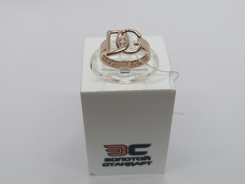 КОЛЬЦО С КАМНЕМ (Au 585)