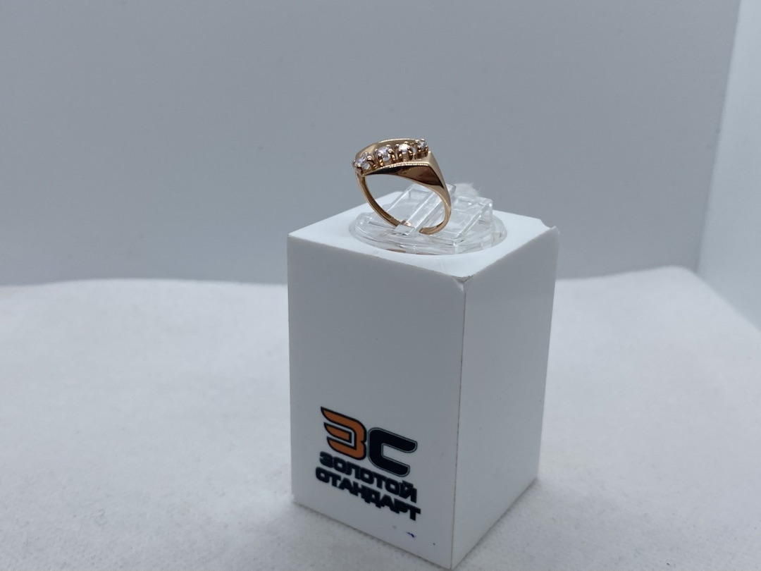 КОЛКМИ585 КОЛЬЦО С КАМНЯМИ (Au 585)