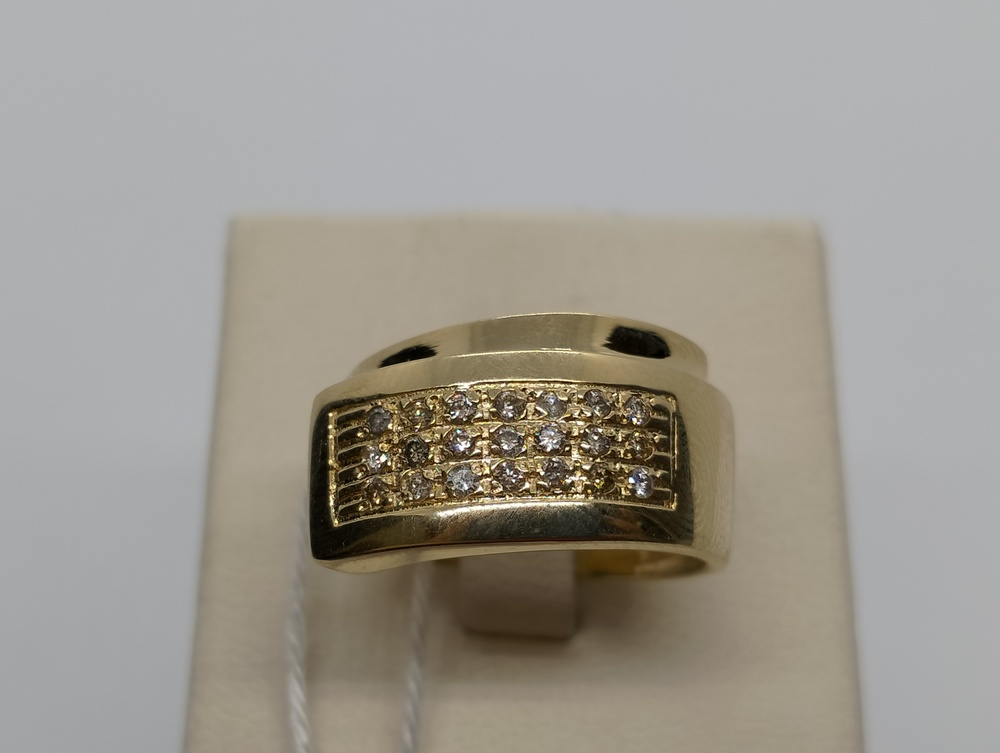 КОЛЬЦО БРИЛЛИАНТ Au 585