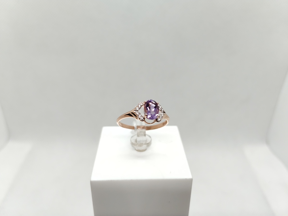 КОЛКМИ585 КОЛЬЦО С КАМНЯМИ (Au 585)