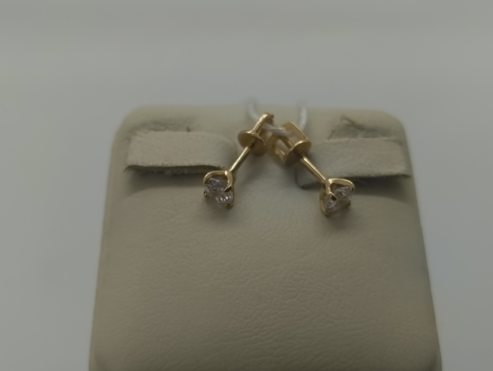 СЕРЬГИ ПУСЕТЫ (Au 585)