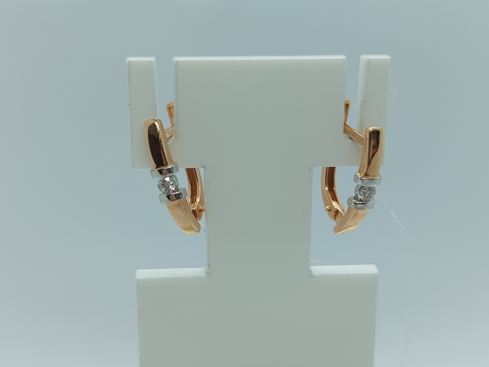 СЕРЬГИ БРИЛЛИАНТ (Au 585)