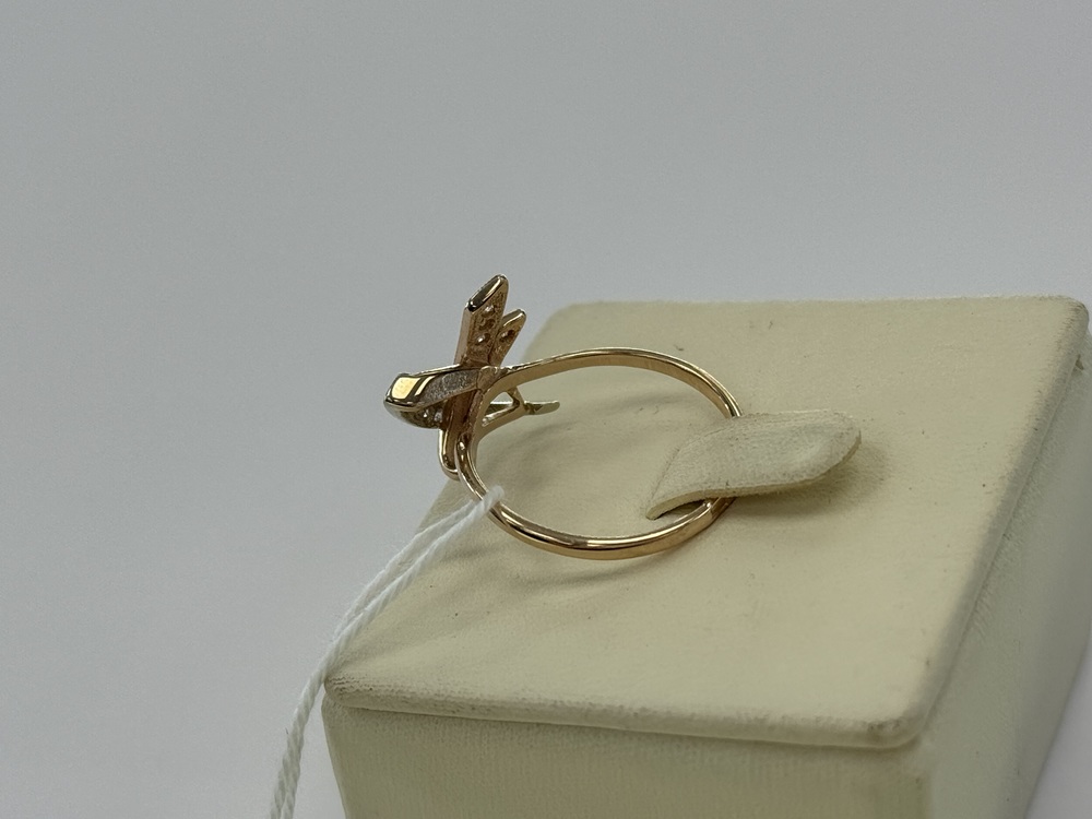 КОЛКМИ585 КОЛЬЦО С КАМНЯМИ (Au 585)