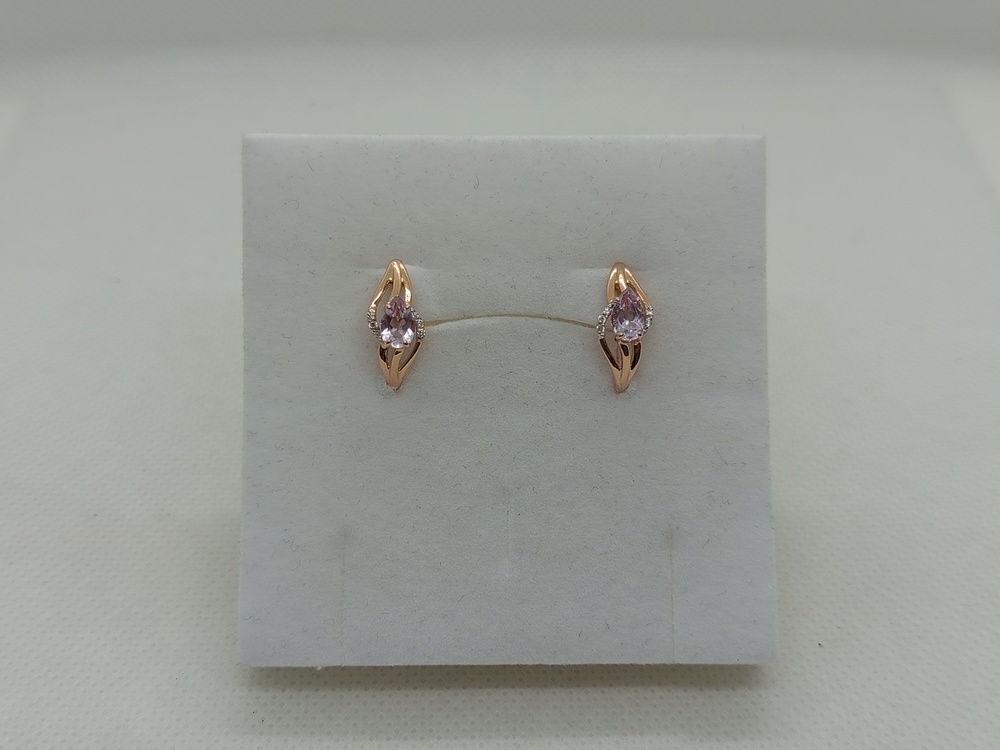 СЕРЬГИ С КАМНЯМИ (Au 585)