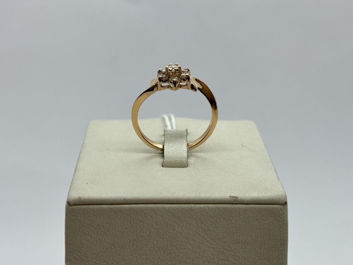 КОЛЬЦО БРИЛЛИАНТ Au 585