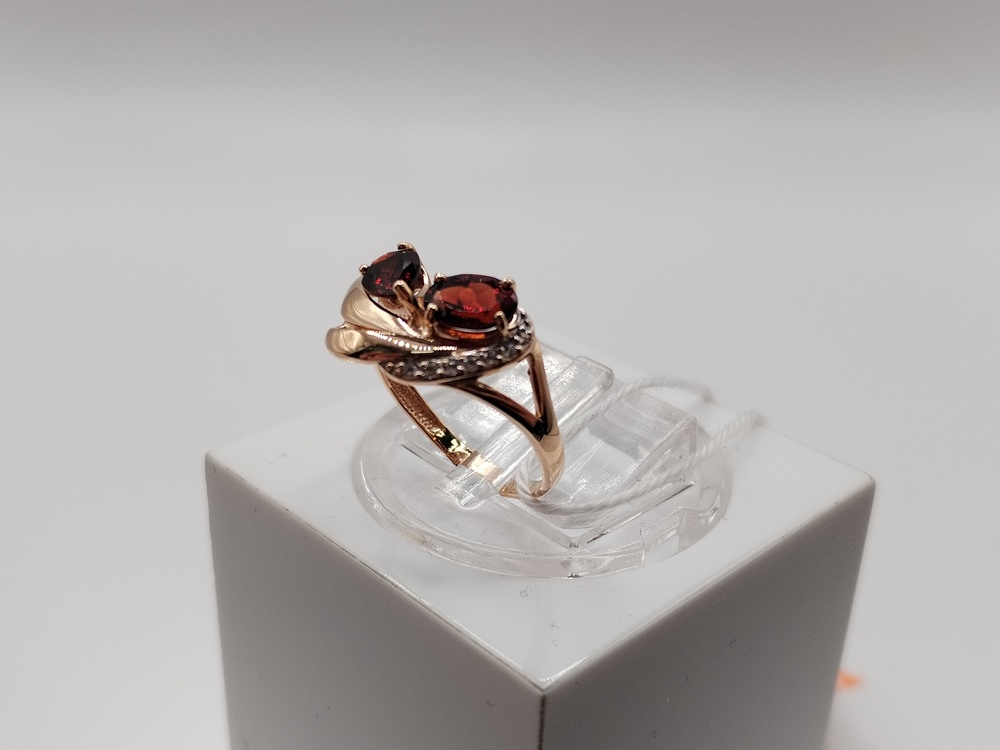 КОЛКМИ585 КОЛЬЦО С КАМНЯМИ (Au 585)