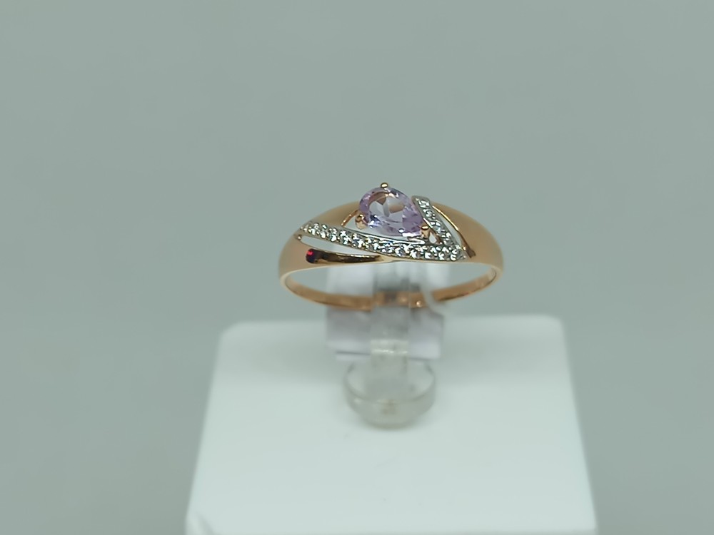 КОЛКМИ585 КОЛЬЦО С КАМНЯМИ (Au 585)