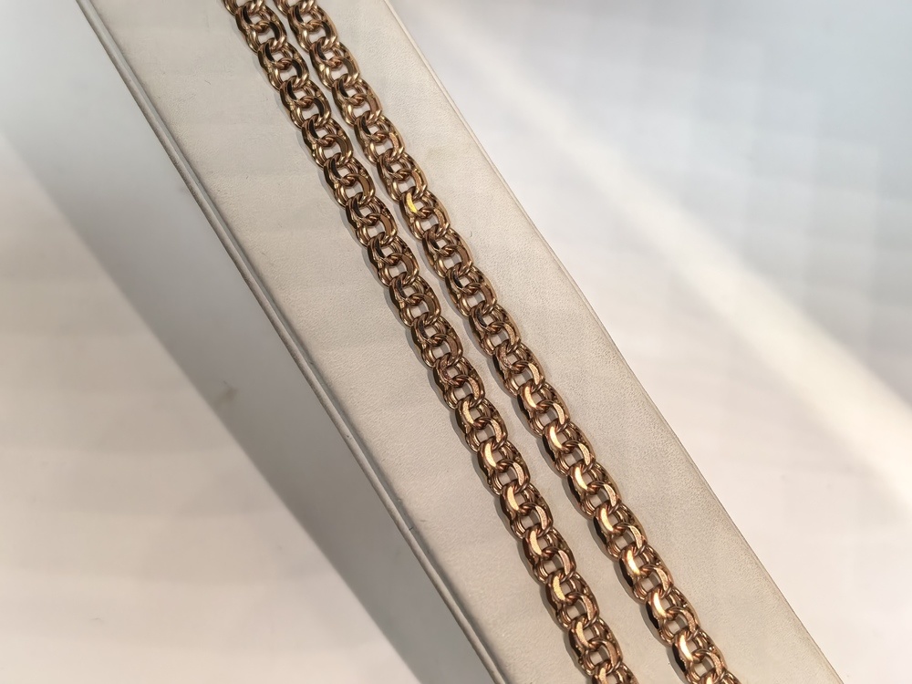 ЦЕПЬ ПОЛНОВЕСНАЯ Бисмарк (Au 585)