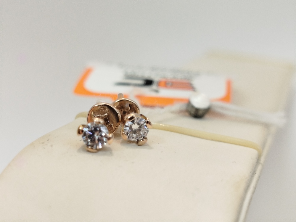 СЕРЬГИ ПУСЕТЫ (Au 585)