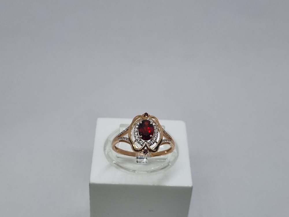 КОЛКМИ585 КОЛЬЦО С КАМНЯМИ (Au 585)