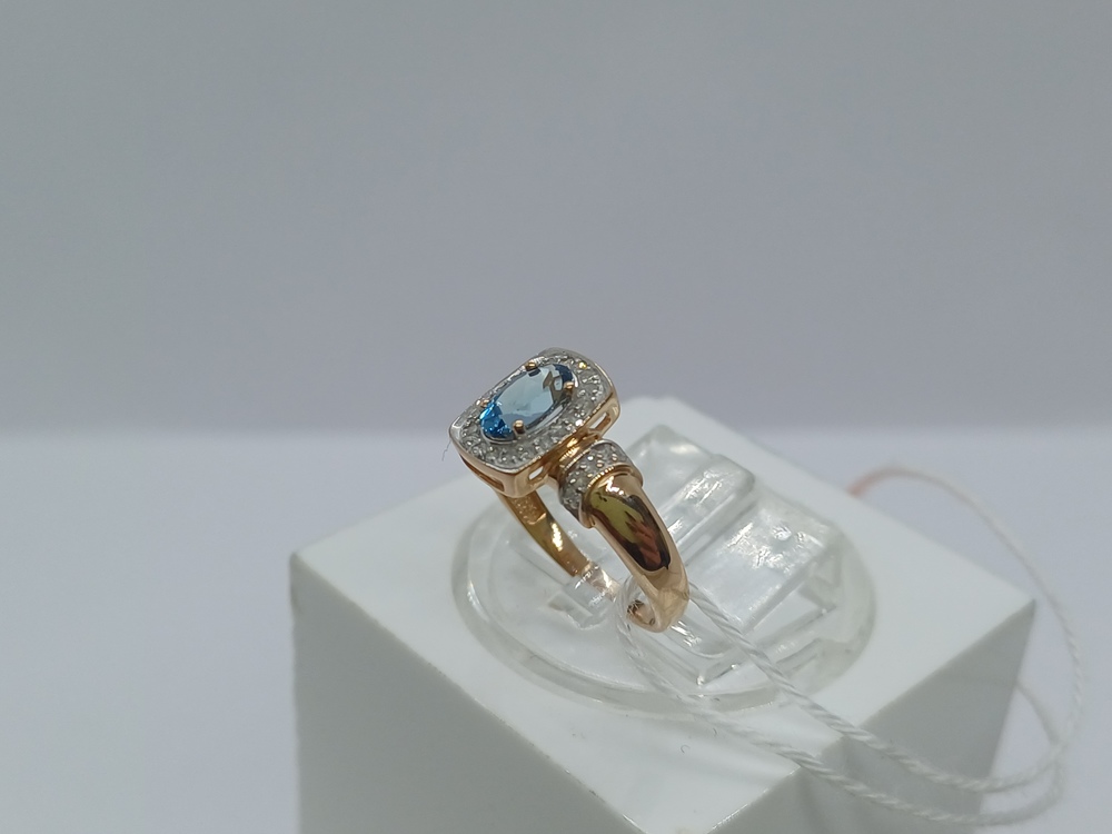 КОЛЬЦО БРИЛЛИАНТ Au 585