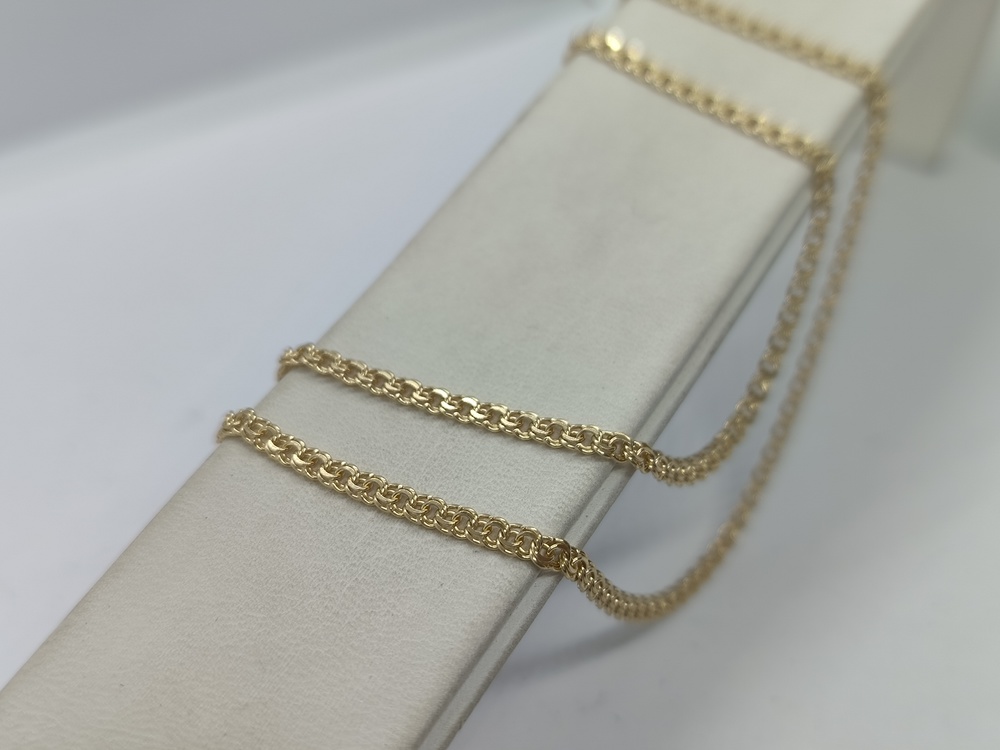 ЦЕПЬ ПОЛНОВЕСНАЯ Бисмарк (Au 585)