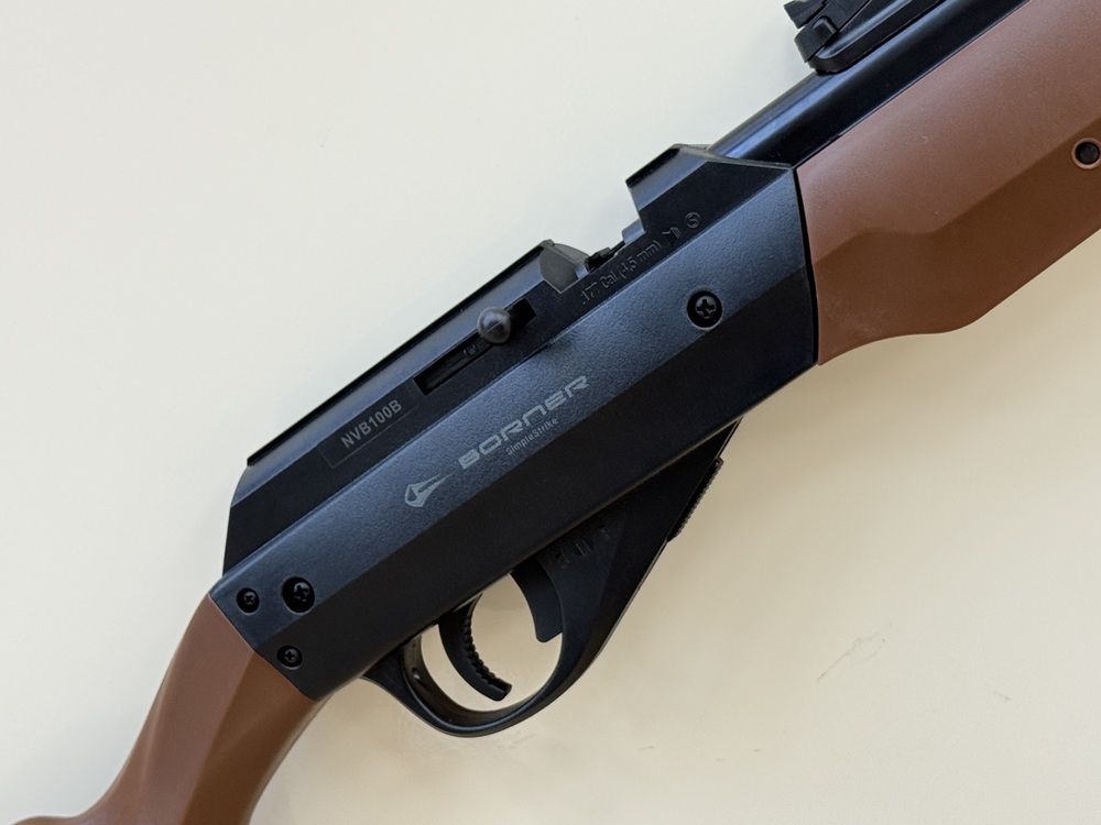 Пневматическая винтовка Borner SimpleStrike, Brown cal. 4,5 мм, 3Дж. (pump)
