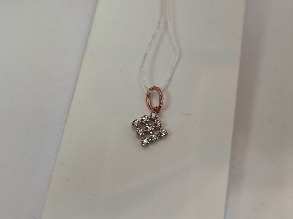 ПОДВЕСКА С КАМНЯМИ (Au 585)