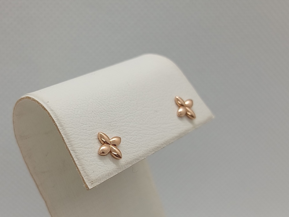 СПУС585 СЕРЬГИ ПУСЕТЫ (Au 585)