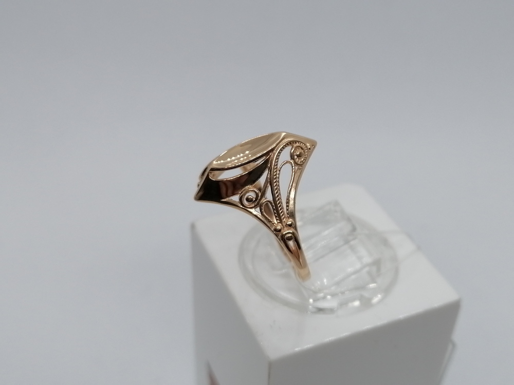 КОЛЬЦО БЕЗ КАМНЯ (Au 585)