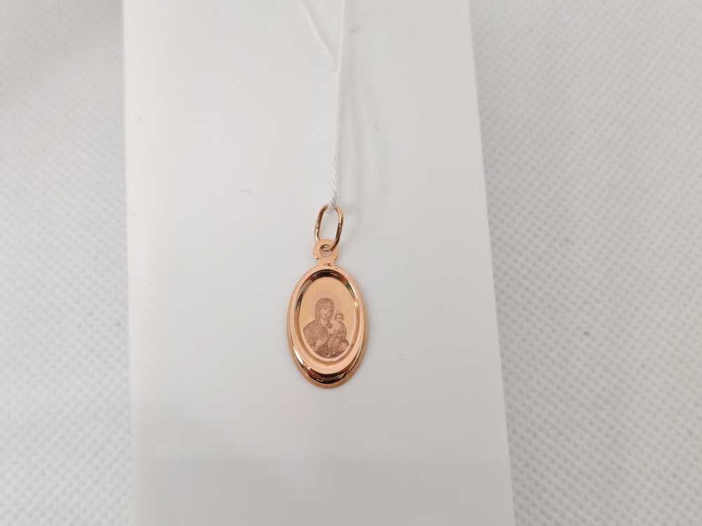 ПОДИБК585 ПОДВЕСКА ИКОНА БЕЗ КАМНЯ (Au 585)