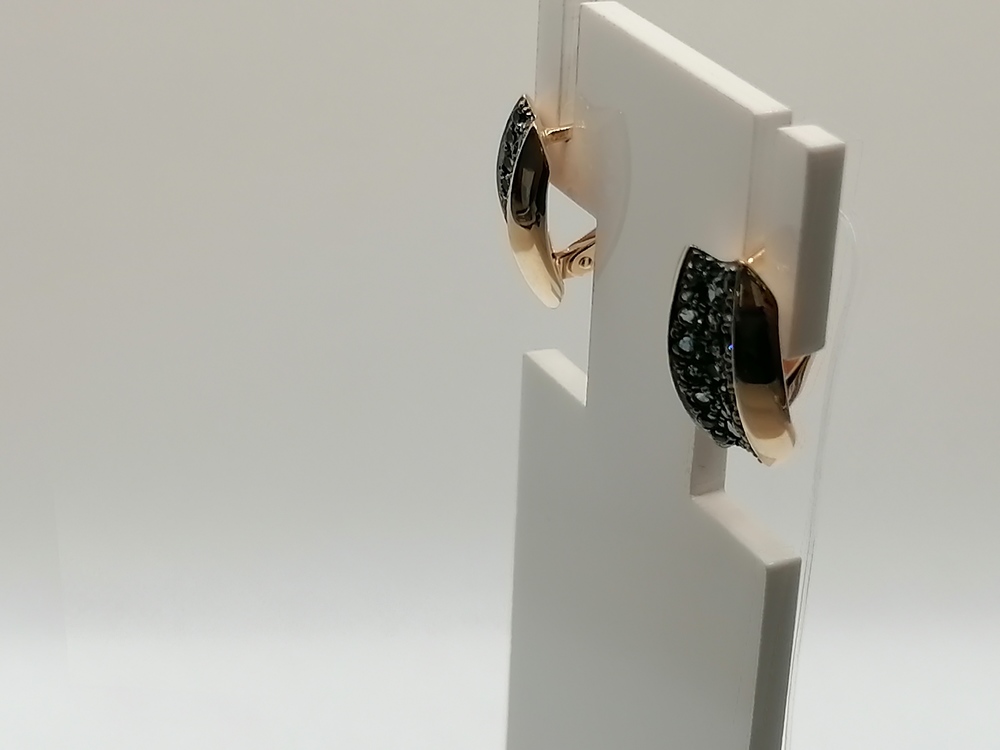 СЕРЬГИ ЛОНДОН ТОПАЗ (Au 585)