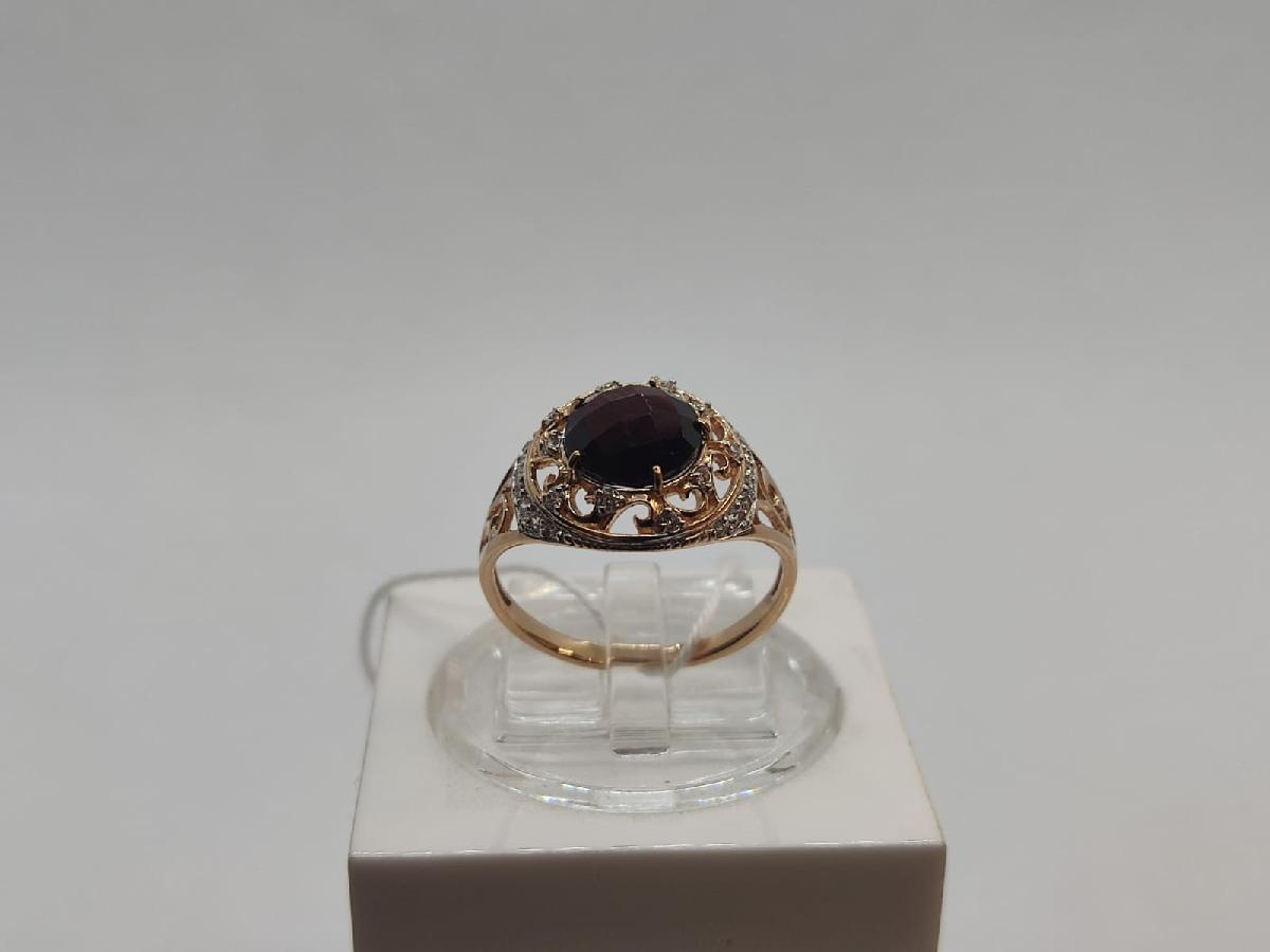 КОЛКМИ585 КОЛЬЦО С КАМНЯМИ (Au 585)