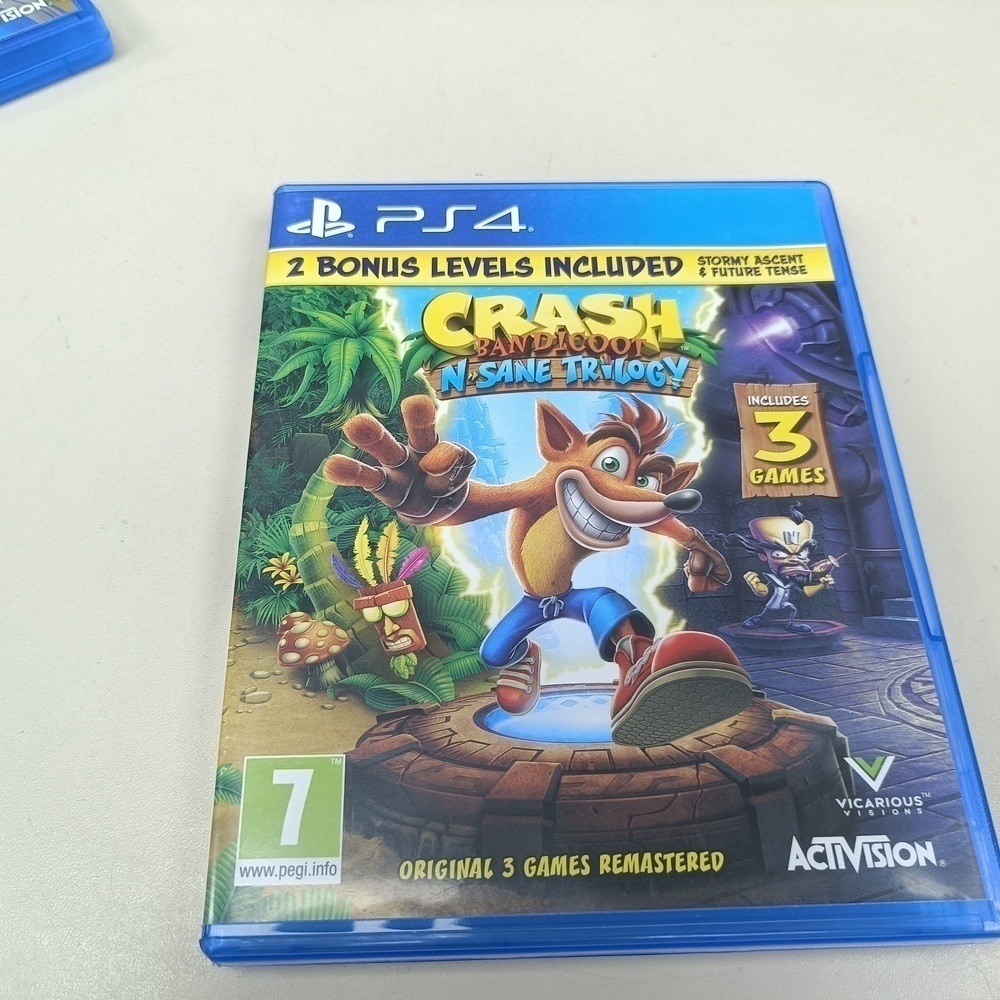 Игра Playstation 4 Crash Bandicoot n-sane trilogy