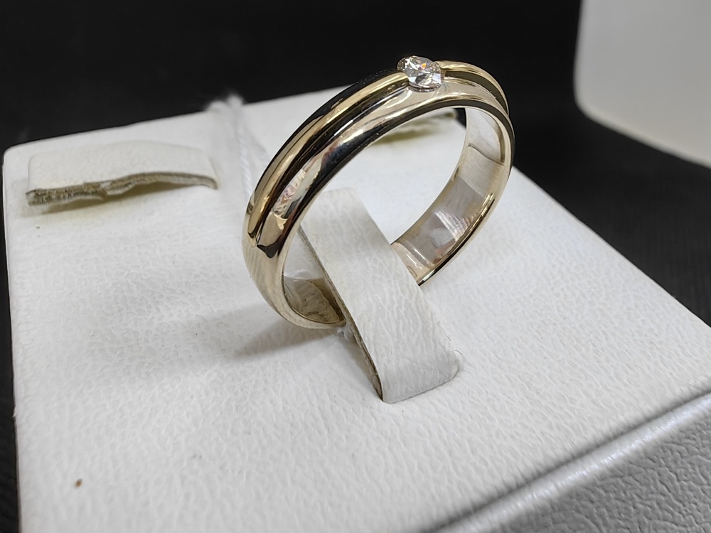 КОЛЬЦО БРИЛЛИАНТ Au 585