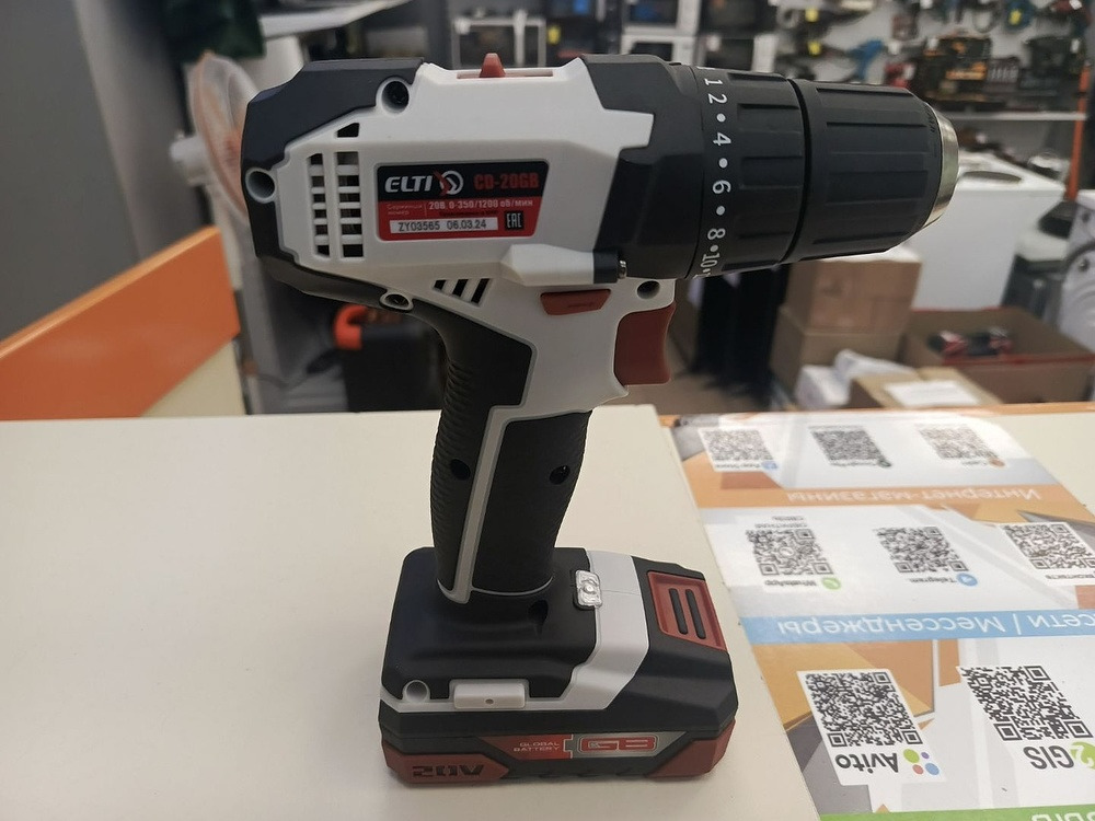 Шуруповерт ELTI CD-20GB