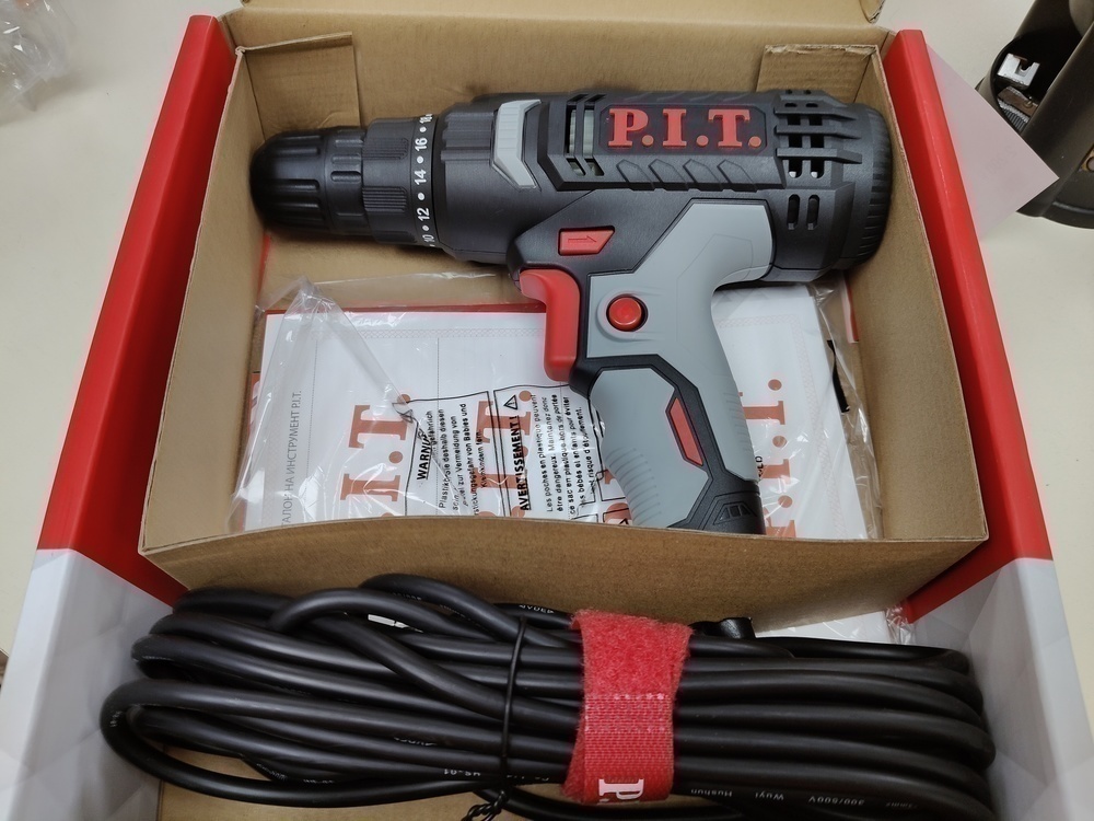 ДРЕЛЬ-ШУРУПОВЕРТ P.I.T. PBM10-C4