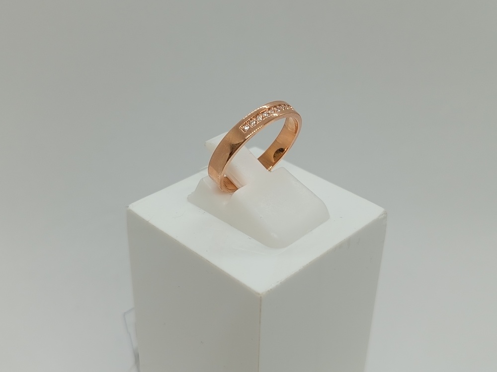 КОЛЬЦО Обручальное БРИЛЛИАНТ (Au 585)