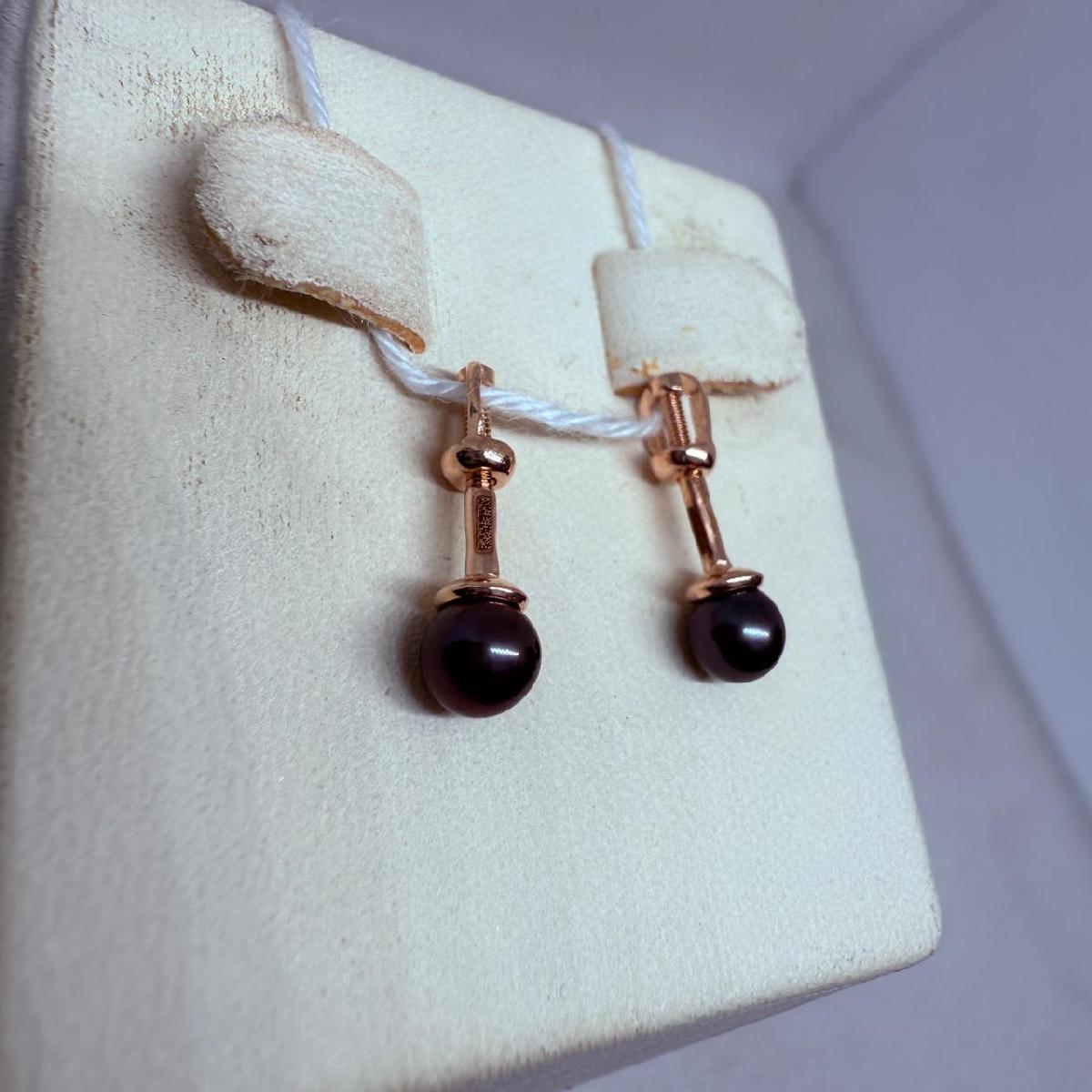 СЕРЬГИ ПУСЕТЫ (Au 585)