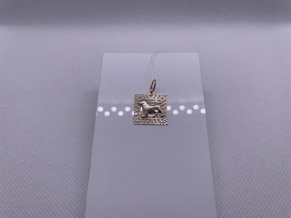 ПОДВЕСКА ЗНАК ЗОДИАКА ЛЕВ (Au 585)