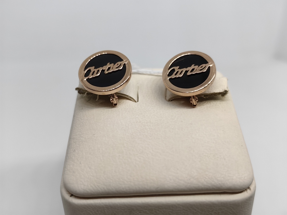 СЕРЬГИ АГАТ (Au 585)