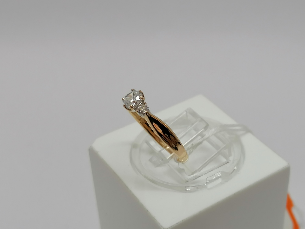 КОЛКМИ585 КОЛЬЦО С КАМНЯМИ (Au 585)