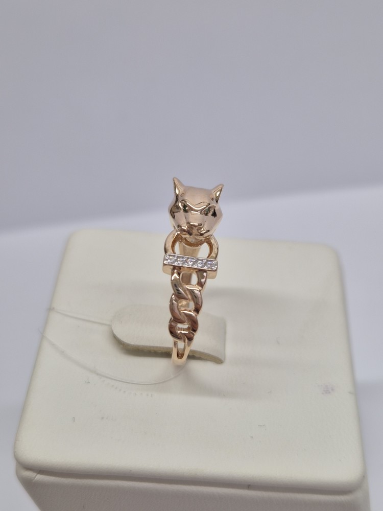 КОЛЬЦО С КАММНЯМИ (Au 585)