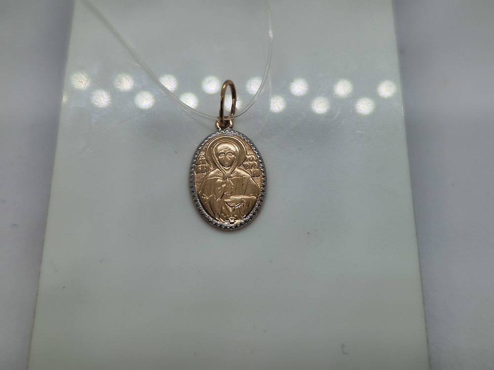 ПОДВЕСКА ИКОНА без камня (Au 585)