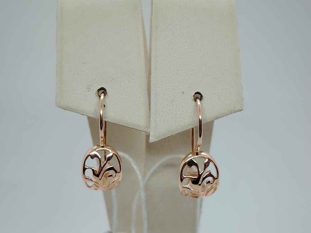 СЕРЬГИ БЕЗ КАМНЯ (Au 583)