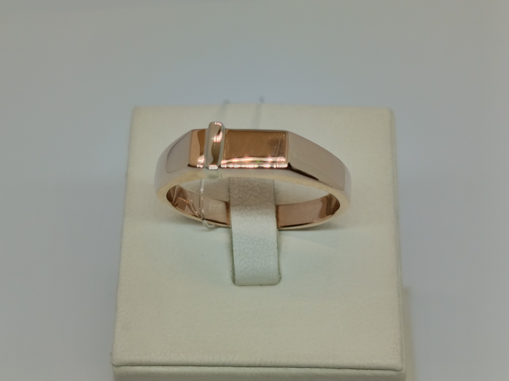 01-0050 КОЛЬЦО ПЕЧАТКА без камня (Au 585)