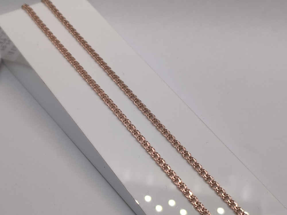 ЦЕПЬ ПУСТОТЕЛАЯ Бисмарк (Au 585)