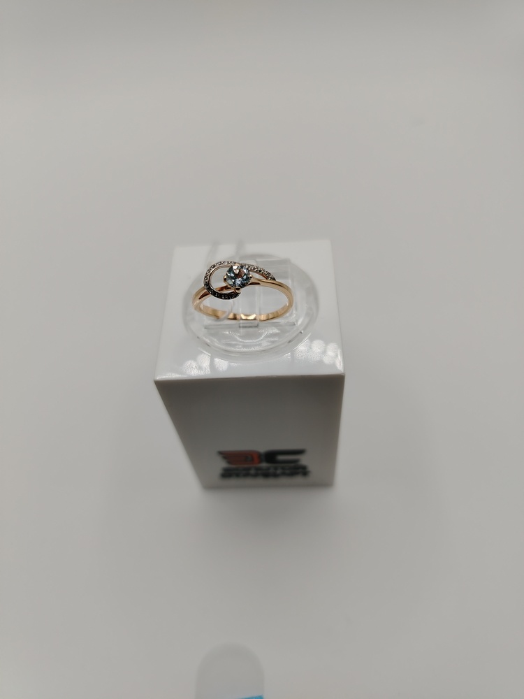 КОЛКМИ585 КОЛЬЦО С КАМНЯМИ (Au 585)