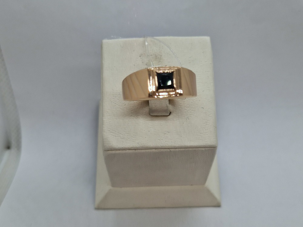 018405 КОЛЬЦО ПЕЧАТКА с камнем (Au 585)