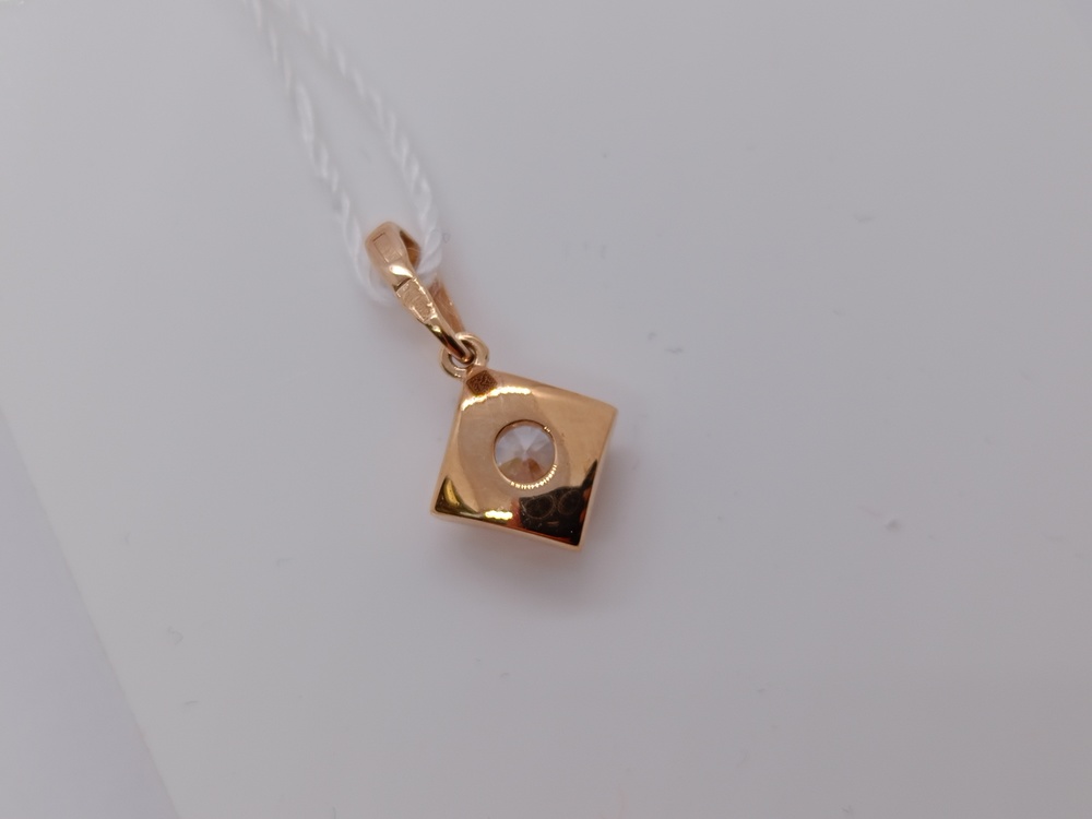 ПОДКМ585 ПОДВЕСКА С КАМНЕМ (Au 585)