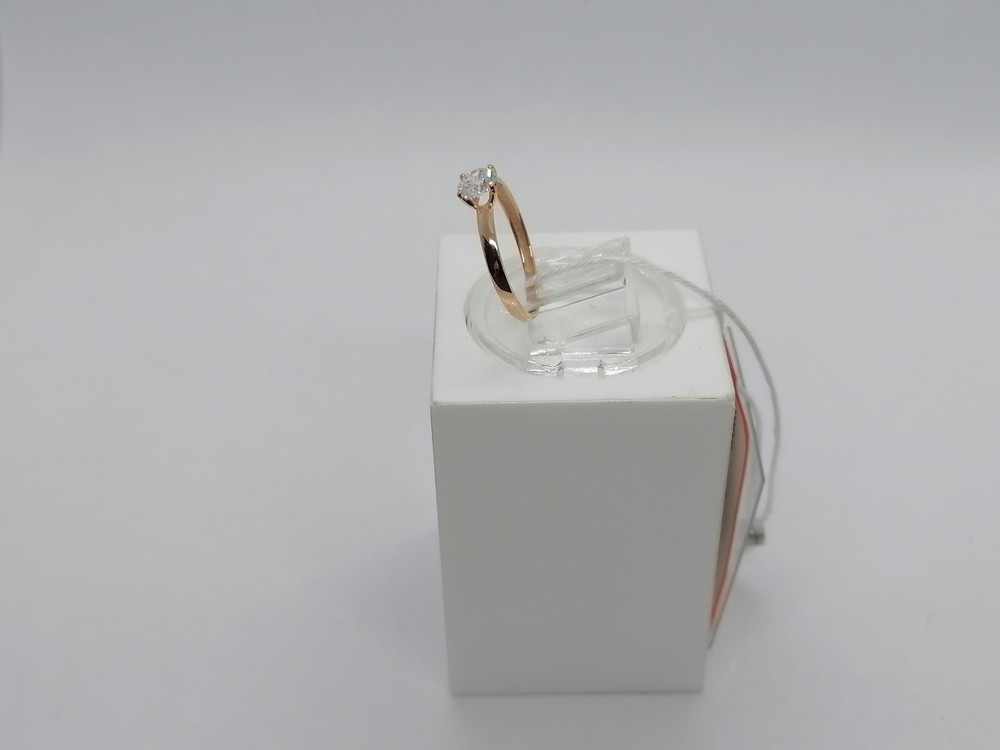 КОЛКМ585 КОЛЬЦО С КАМНЕМ (Au 585)