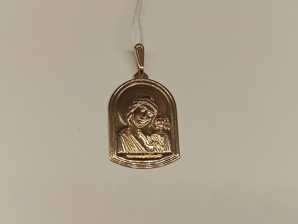 ПОДИБК585 ПОДВЕСКА ИКОНА БЕЗ КАМНЯ (Au 585)