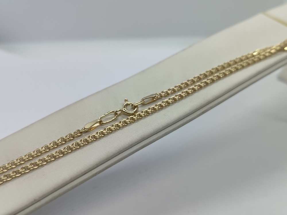 ЦЕПЬ ПОЛНОВЕСНАЯ Бисмарк (Au 585)