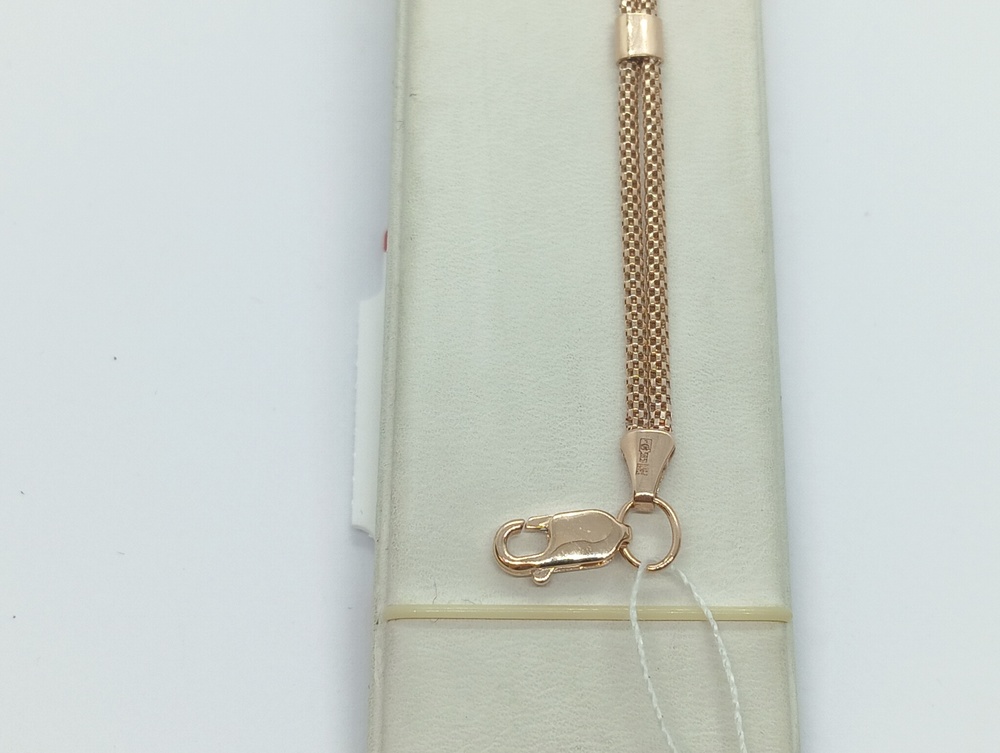 Т-1449 БРАСЛЕТ БЕЗ КАМНЯ (Au 585)