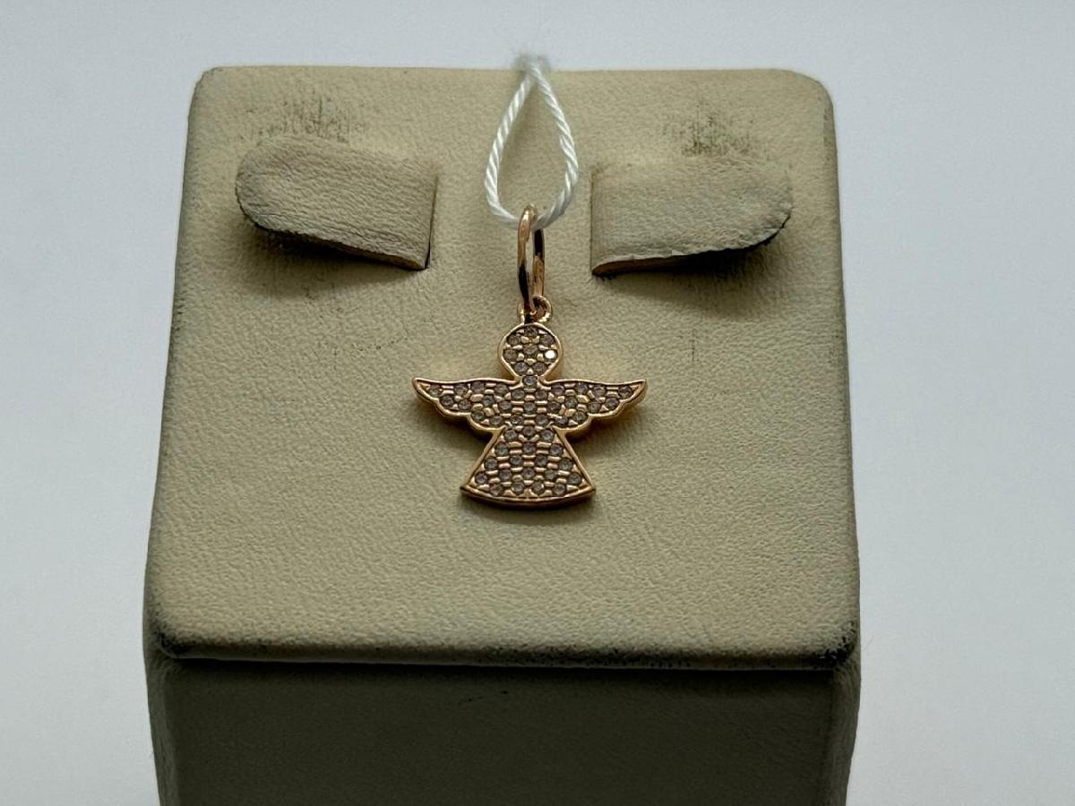 ПОДКМИ585 ПОДВЕСКА С КАМНЯМИ (Au 585)