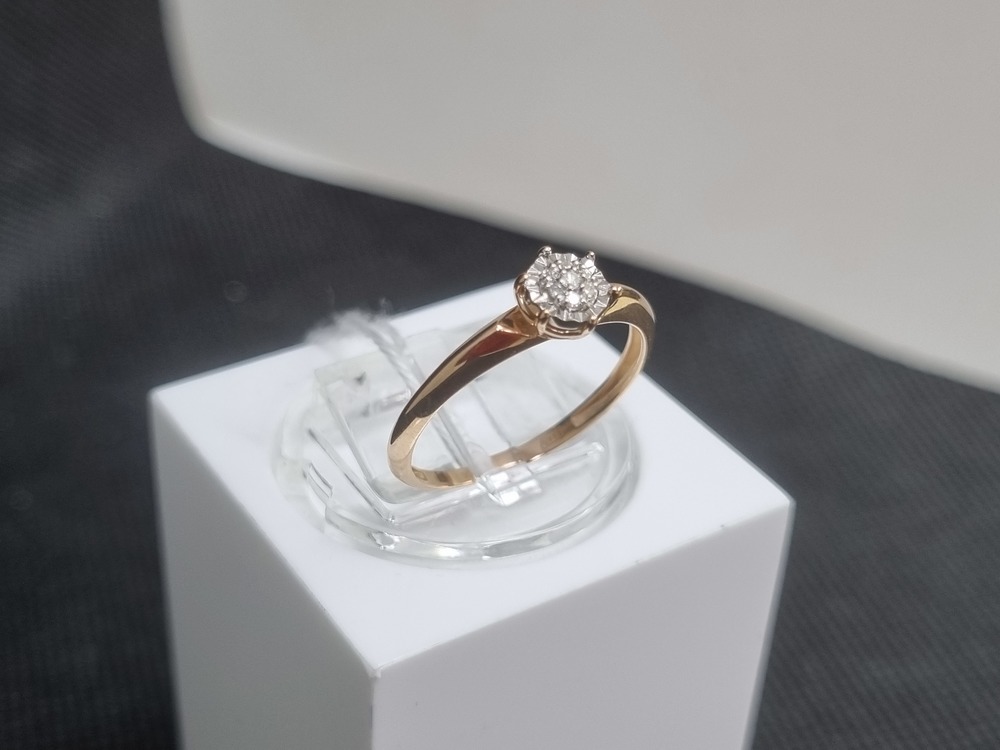 КОЛЬЦО БРИЛЛИАНТ Au 585