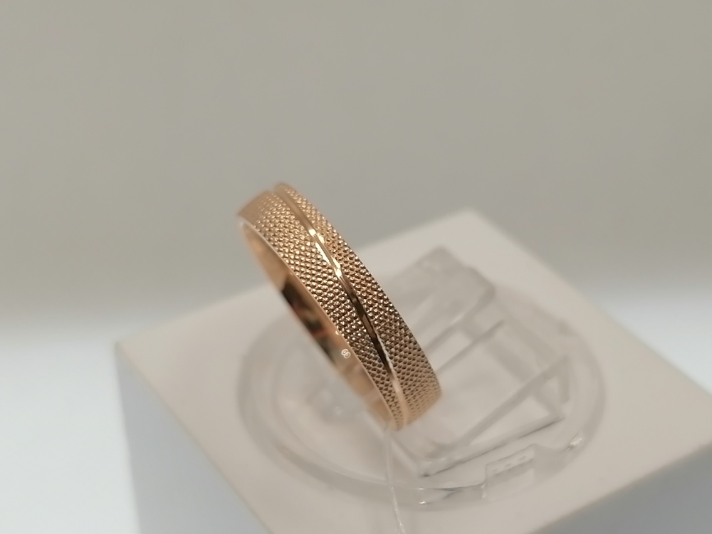 КОЛЬЦО ОБРУЧАЛЬНОЕ без камня (Au 585)