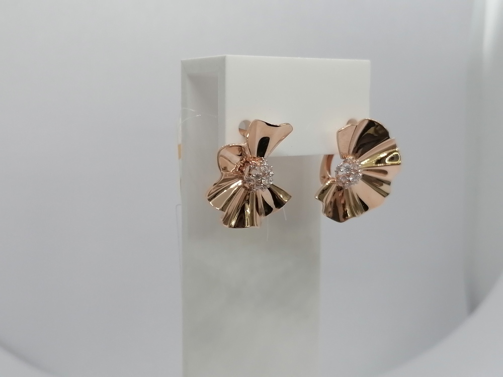 СЕРЬГИ С КАМНЯМИ (Au 585)